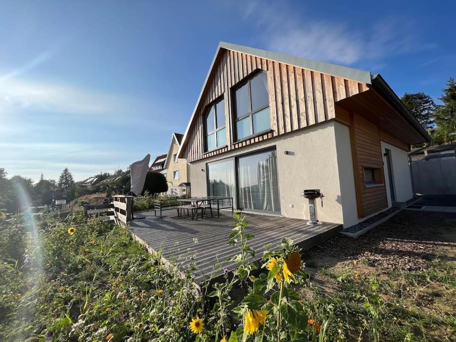 Ferienhaus Mountain View Six50 Mit Sauna Und Kamin In St. Andreasberg Sankt Andreasberg Exterior foto